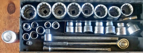 12 POINT CHROME SOCKET 3/4 DRIVE 1 7/16" AUTOMOTIVE AEROSPACE AVIATION UNBRANDED - Picture 6 of 6