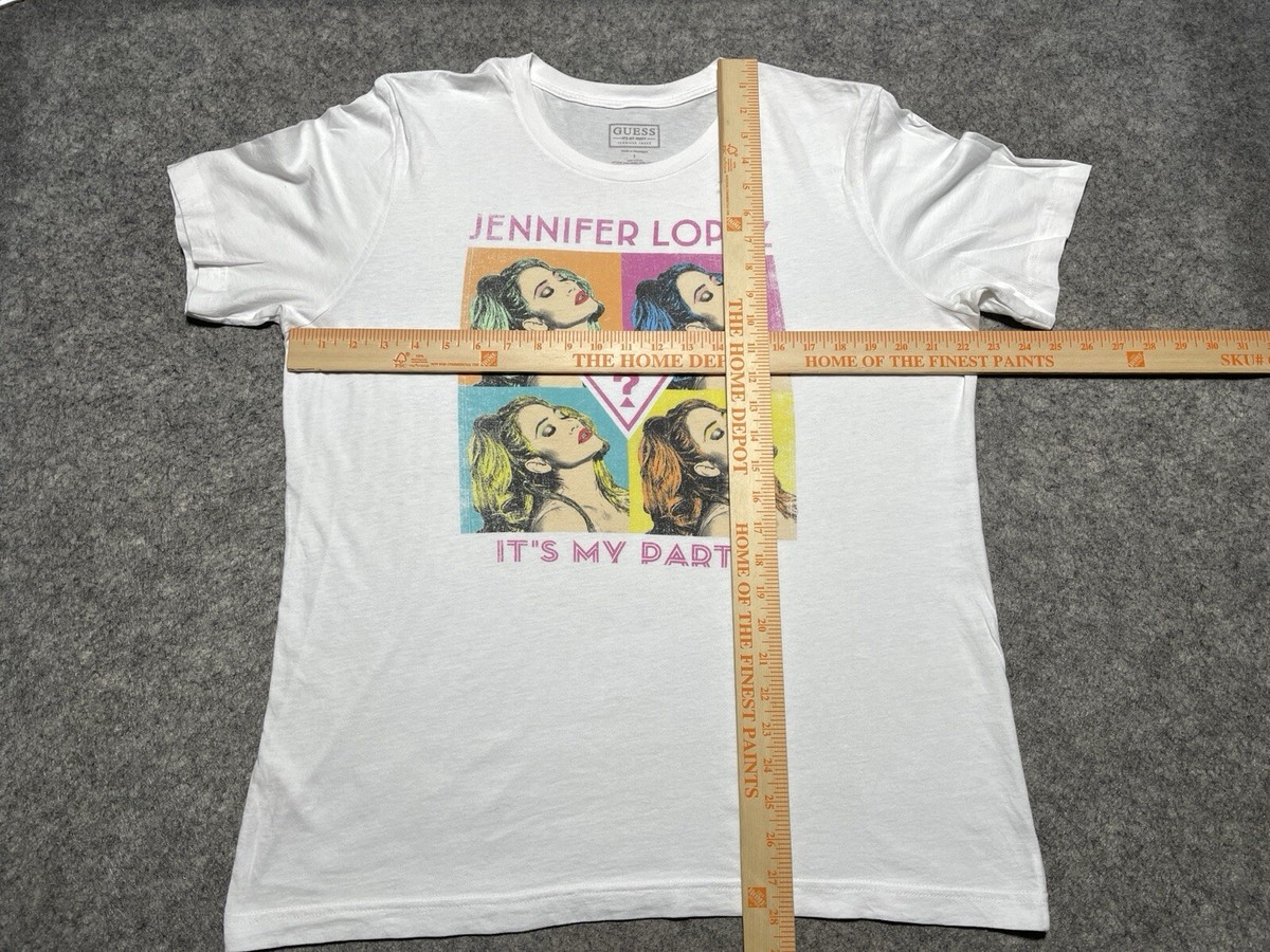 GUESS×JENNIFER LOPEZ USA限定販売Tシャツ L ホワイト