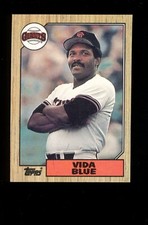 1987 Topps #260 Vida Blue San Francisco Giants HOF QTY