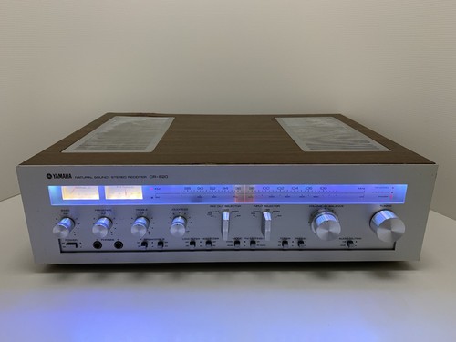 YAMAHA CR-820 Récepteur Stéréo AM FM 2 X 50 Watts RMS Vintage 1977 État Bon - Afbeelding 10 van 12