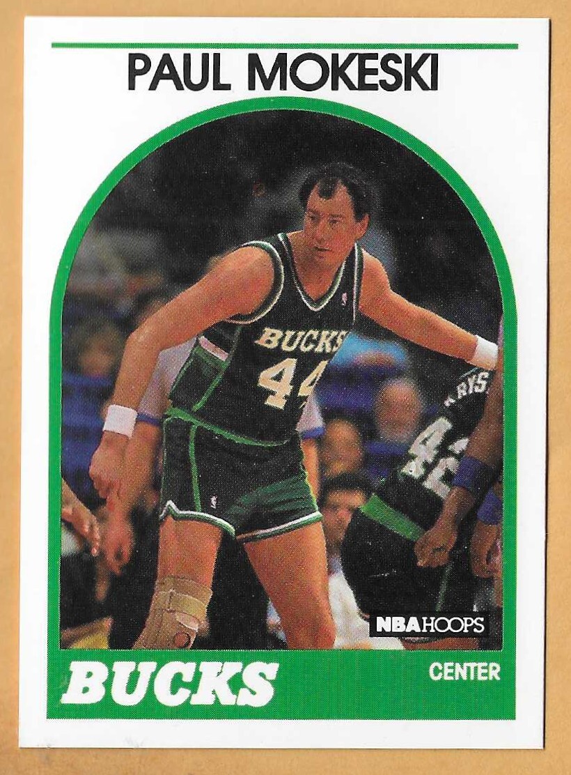 PAULMOKESKI MILWAUKEE BUCKS #42 NBA HOOPS 1988-89 | eBay
