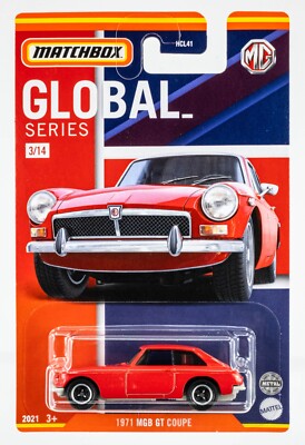 2021 Matchbox Global Series #3 1971 MGB GT Coupe FLAME RED | FSC