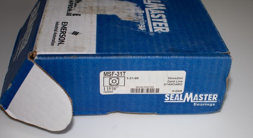 Sealmaster MSF-31T  flange block bearing 1-15/16 inch new in box 1-year warranty - Imagen 3 de 15