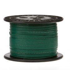 22 AWG Gauge Stranded Hook Up Wire Green 1000 ft 0.0253" UL1007 300 Volts