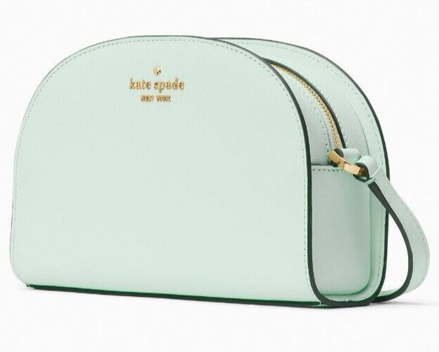 kate spade mint green saffiano leather backpack Kate Spade Madison Saffiano Leather Medium TopZip Blue Glow  main image 2