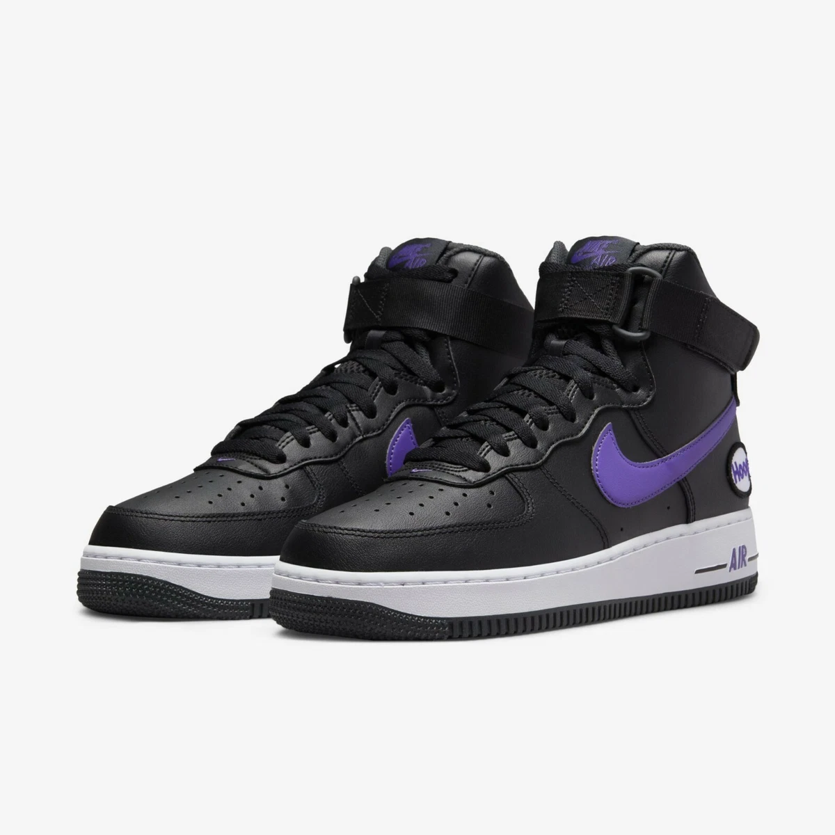 Nike Air Force 1 High 07 LV8 Shoes Sneakers Black/Dark Iris DH7453-001 US 7-12