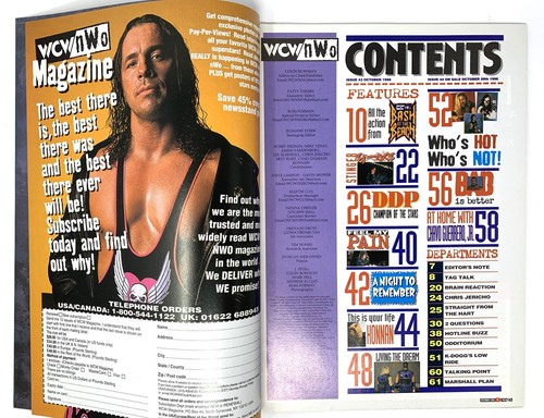 WCW/nWo Magazine Oct 1998 Issue 43 HOGAN RODZILLA DDP MYSTERIO BASH AT THE BEACH - Picture 8 of 20