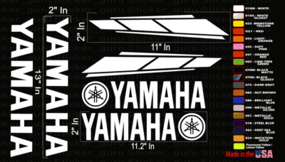 Aftermarket Motorcycle Racing Customized Fairing Vinyl Decal Sticker DIY #353