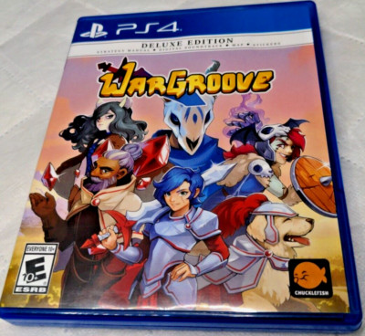 WarGroove Deluxe Edition Playsation 4 Game Complete W/ Manual,Map & Stickers