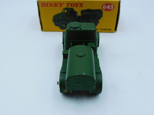Dinky Army Water Tanker 643 W/Driver Diecast Water Tank England - Picture 4 of 10
