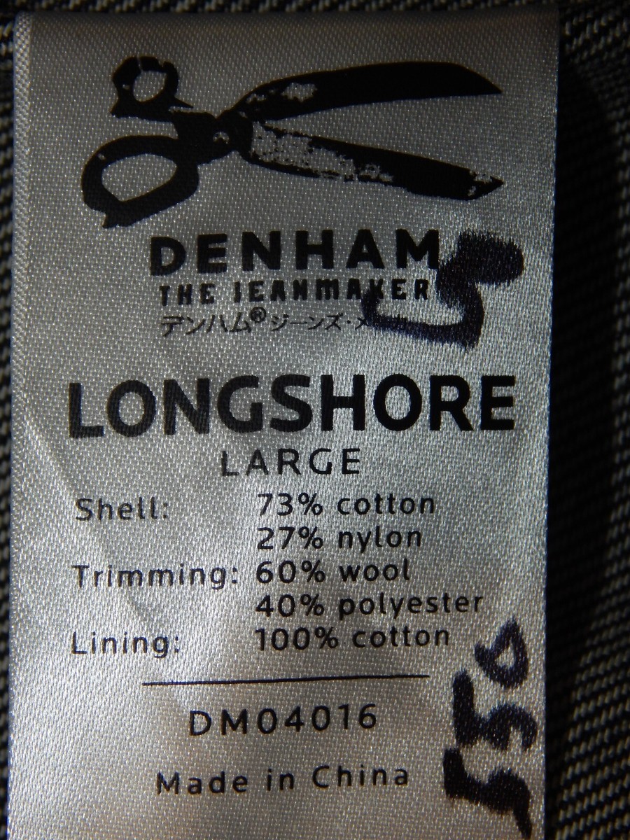 【美品・超貴重】DENHAM LONGSHORE DGL AP M Rare item! Peacoat DENHAM Longshore. Size L | eBay