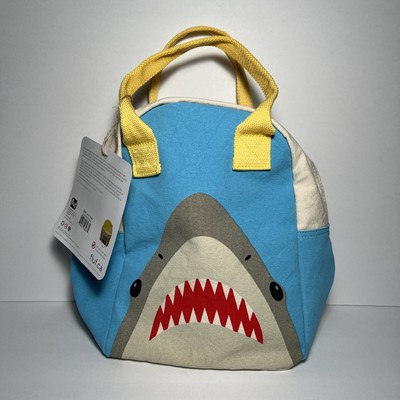 fluf shark lunch bag