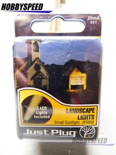 WOODLAND SCENICS JP5956 SMALL SPOTLIGHT 2 PACK 20mA LANDSCAPE LIGHTS WDS5956 NEW