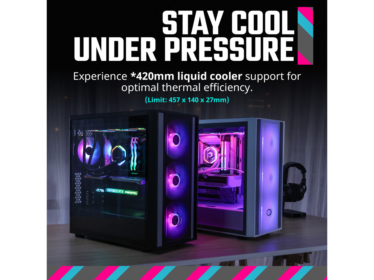 Корпус Cooler Master MasterBox 600 ATX черного цвета материнская плата с подключением к задней панели