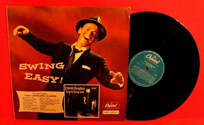 FRANK SINATRA~SWING EASY/SONGS FOR YOUNG LOVERS LP MONO British Import FREE SHIP