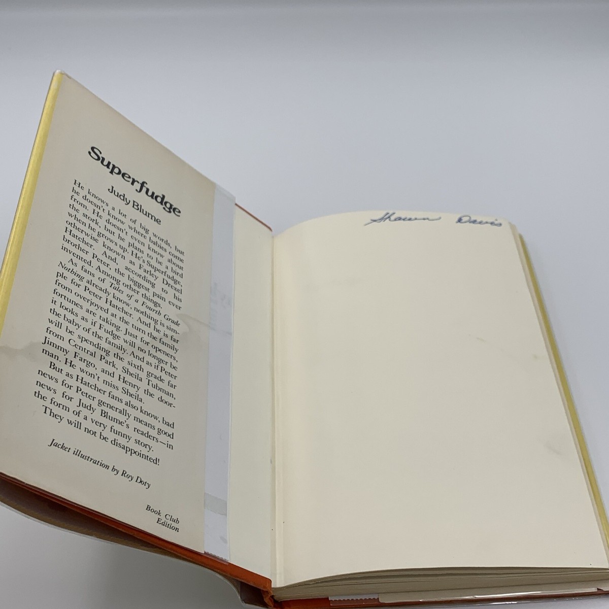 季刊 BOOKiSH ブッキッシュ　1〜9 Superfudge By Judy Blume Vtg 1980 Dutton Bce Hardcover Fudge