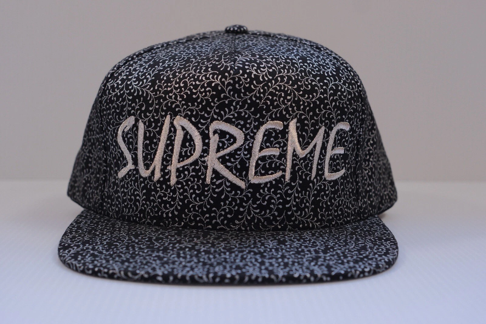 SUPREME SS15 CREEPER 5 PANNEAUX CAPUCHON NOIR NEUF AVEC ÉTIQUETTES