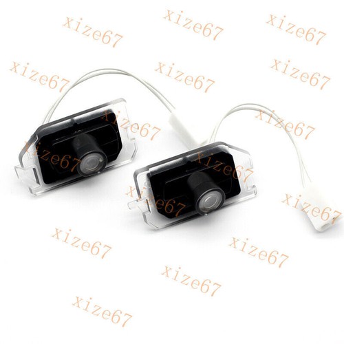 2pc Car Shelby Emblem LED View Mirror Puddle Lights for MB AMG A B C E S GLB GLC - Picture 6 of 9