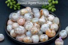 Flower Agate Tumble