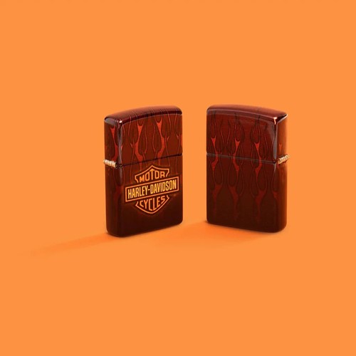 Zippo 48994, Harley Davidson Motorcycles Eagle Design, 540 Fusion Lighter, NEW - Picture 2 of 5