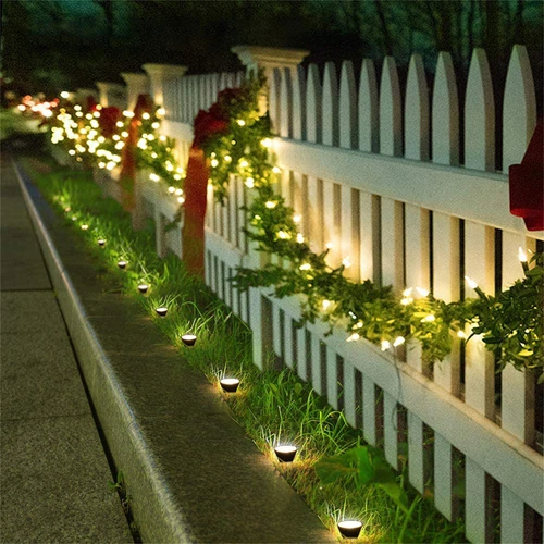 10 IN 1 Solar LED Spot Light Outdoor Garden Landscape Spotlights Lamp Waterproof - Picture 9 of 11