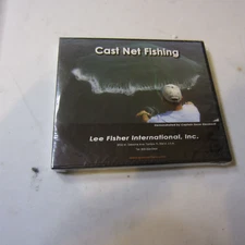 Cast Net Fishing DVD Lee Fisher International Brand New
