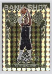2023-24 Panini Mosaic Bank Shot Mosaic Prizm Victor Wembanyama #17 Rookie RC