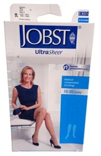 Jobst Ultra Sheer Honey 15-20 mmHg Compression Stockings Knee High CT - Size S