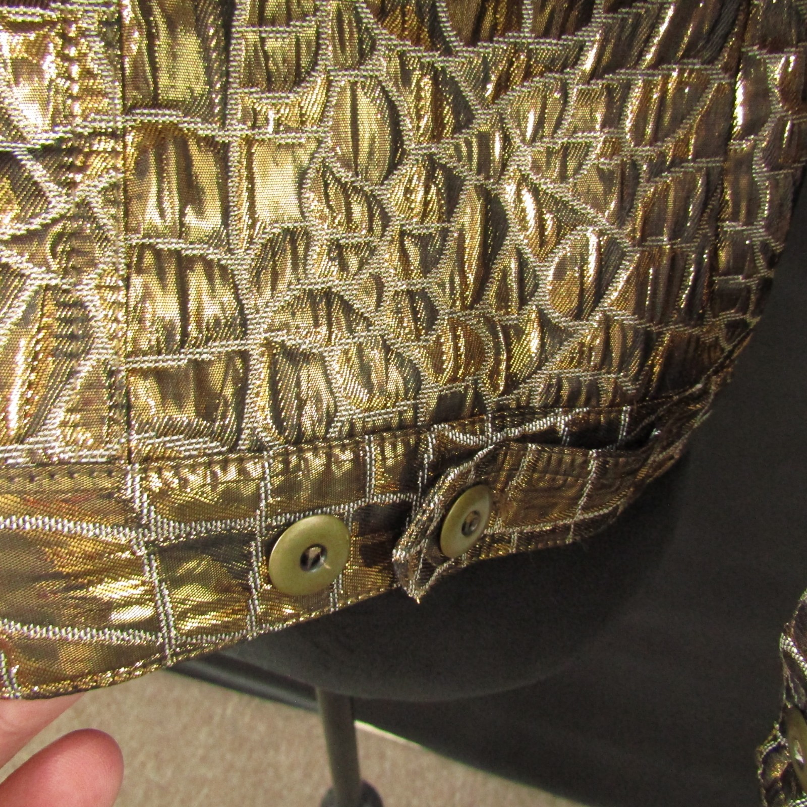 Ruby Rd. Jacket Button Up Collared Neck Womens 12… - image 4