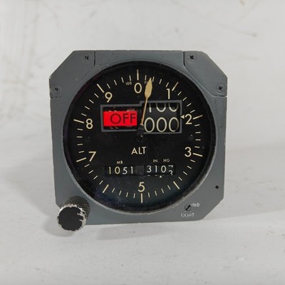 Boeing 727 737 Altitude Servoed Indicator Gauge Pilot Cockpit Aircraft Simulator
