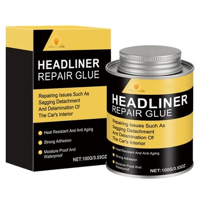 2x Headliner Adhesive Repair Kit for Auto Car Leather Carpet Seat Fix 
