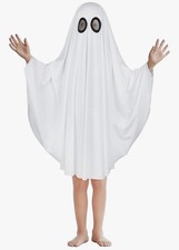 New Unisex Ghost Cloak Halloween Costume Kids 3-8yrs
