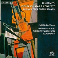 Paul Hindemith - Violin Sonatas Concerto - CD - K4Z
