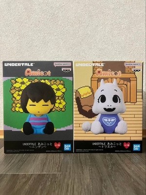 Banpresto UNDERTALE Toriel & Human Frisk Amicotto Figur 2er Set Japan Preis
