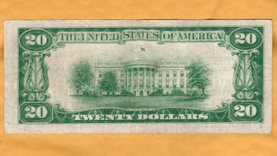 $20 series 1929 Federal Reserve Banknote in high grade - Image 2 of 2