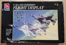 14-6325 AMT-ERTL 1:72 Scale F-16A THUNDERBIRDS FLIGHT DISPLAY Plastic Model Kit