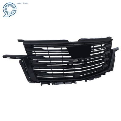 Front Bumper Upper Grille Gloss Black For Cadillac Escalade 2021-2023 84830320