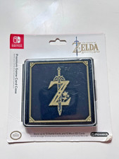 Black Game Card Case For Nintendo Switch The Legend of Zelda Licensed, Sealed