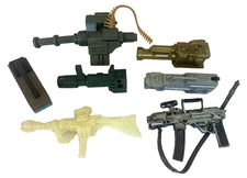 Vintage GI Joe 1/6 Weapons Guns Misc Accessories Lot-7 For 12”