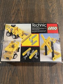 Vintage Lego Technic Sets 8865 Auto Chassis And 8020 100% Complete With Manuals