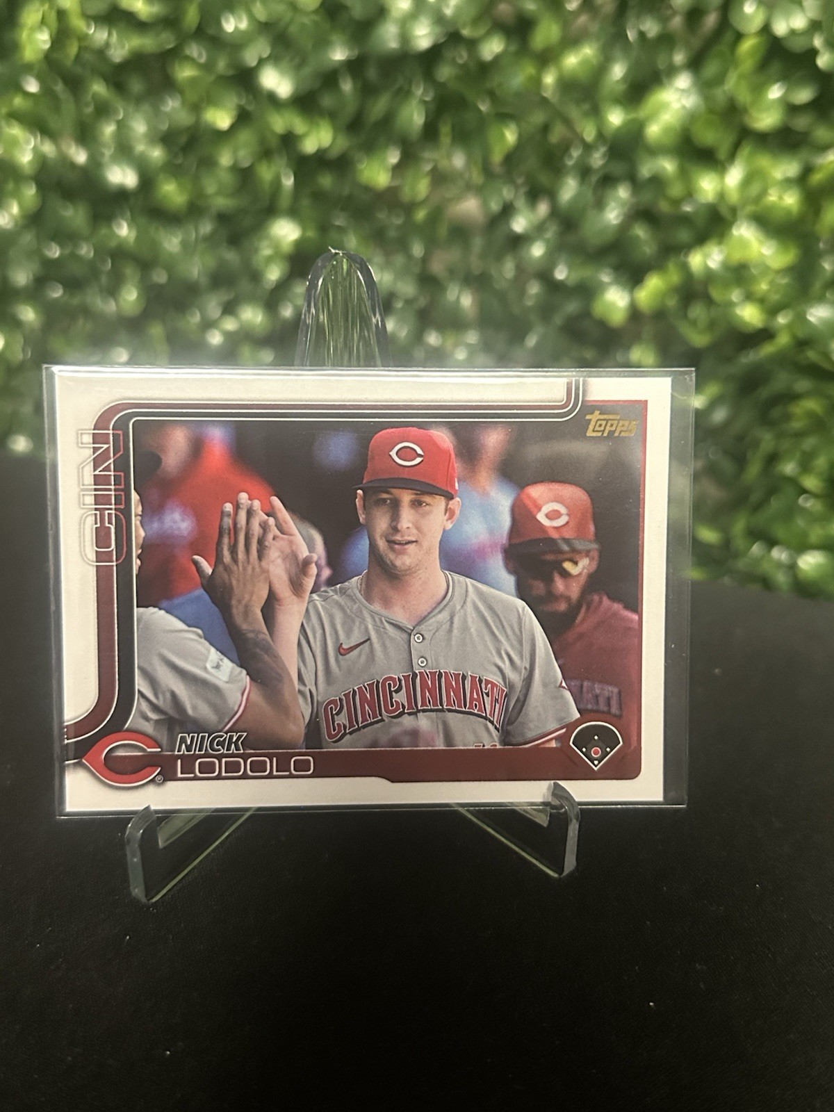 2025 Topps Golden Mirror Image Variation Nick Lodolo Cincinnati Reds #21