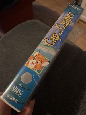 Cap und Capper VHS Videokassette Walt Disneys Meisterwerk Klassiker Sammler!