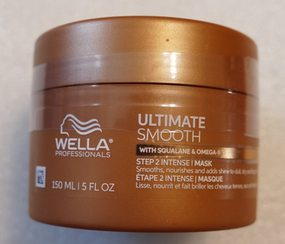 Wella Ultimate Smooth w/ Squalane & Omega-9 Intense Hair Mask 5oz. 