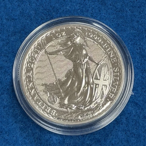 2021 Silver Britannia 1 oz — photo from another recent sale