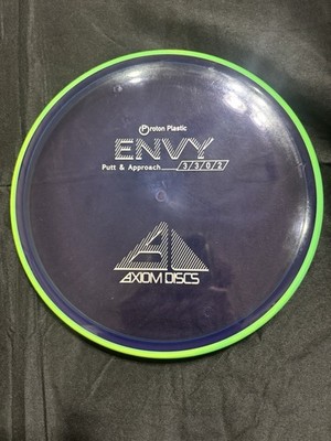 Axiom Discs Envy Proton Plastic Putt & Approach Disc Purple Green 173g 