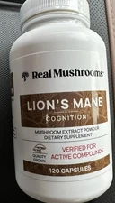 Lion's Mane, Mushroom Extract Powder, 120 Capsules