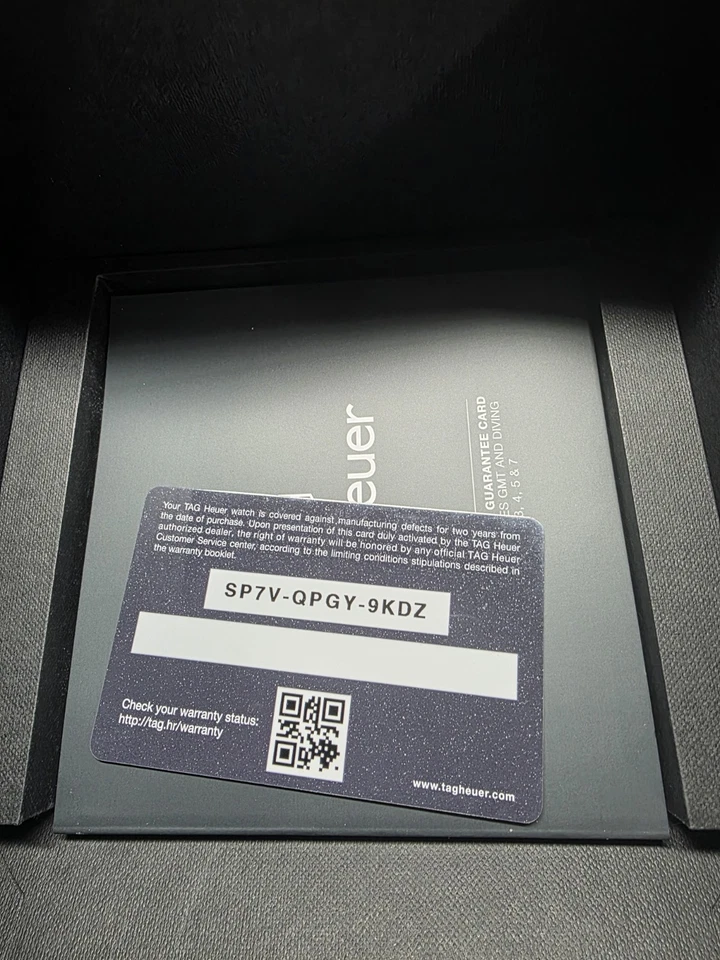 Caja Reloj TAG Heuer WBP2111.BA0627 Totalmente Nueva - Leer Descripción N.O.S Foto 4 de 4