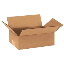 GRAINGER APPROVED 55VG36 PK 25 Shipping Box,9x6x3 in 55VG36