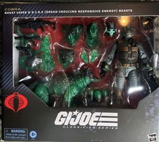 G.I. Joe Classified  170 GHOST VIPER D.I.R.E. BEASTS 6-inch Figure Set NEW