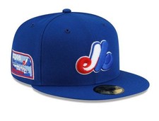 Montreal Expos New Era Cooperstown Collection Olympic Stadium 59FIFTY Fitted Hat